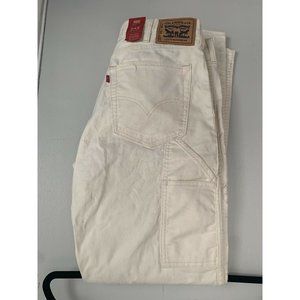 New With Tags Levis 545 White Athletic Utility